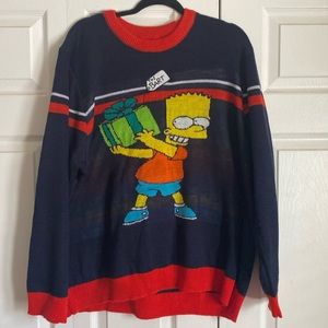 Mens Ugly Christmas Sweater - Simpsons